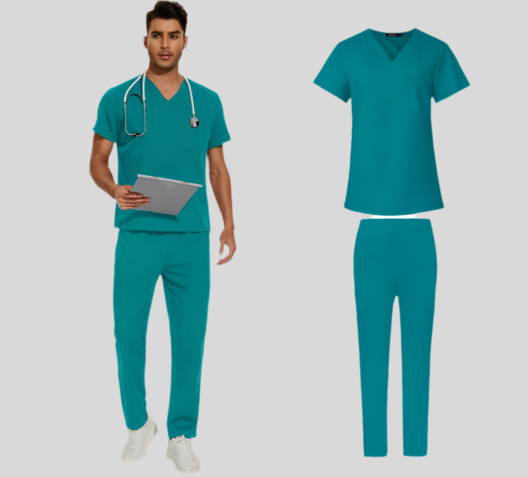 Men's Scrubs Medical Uniform