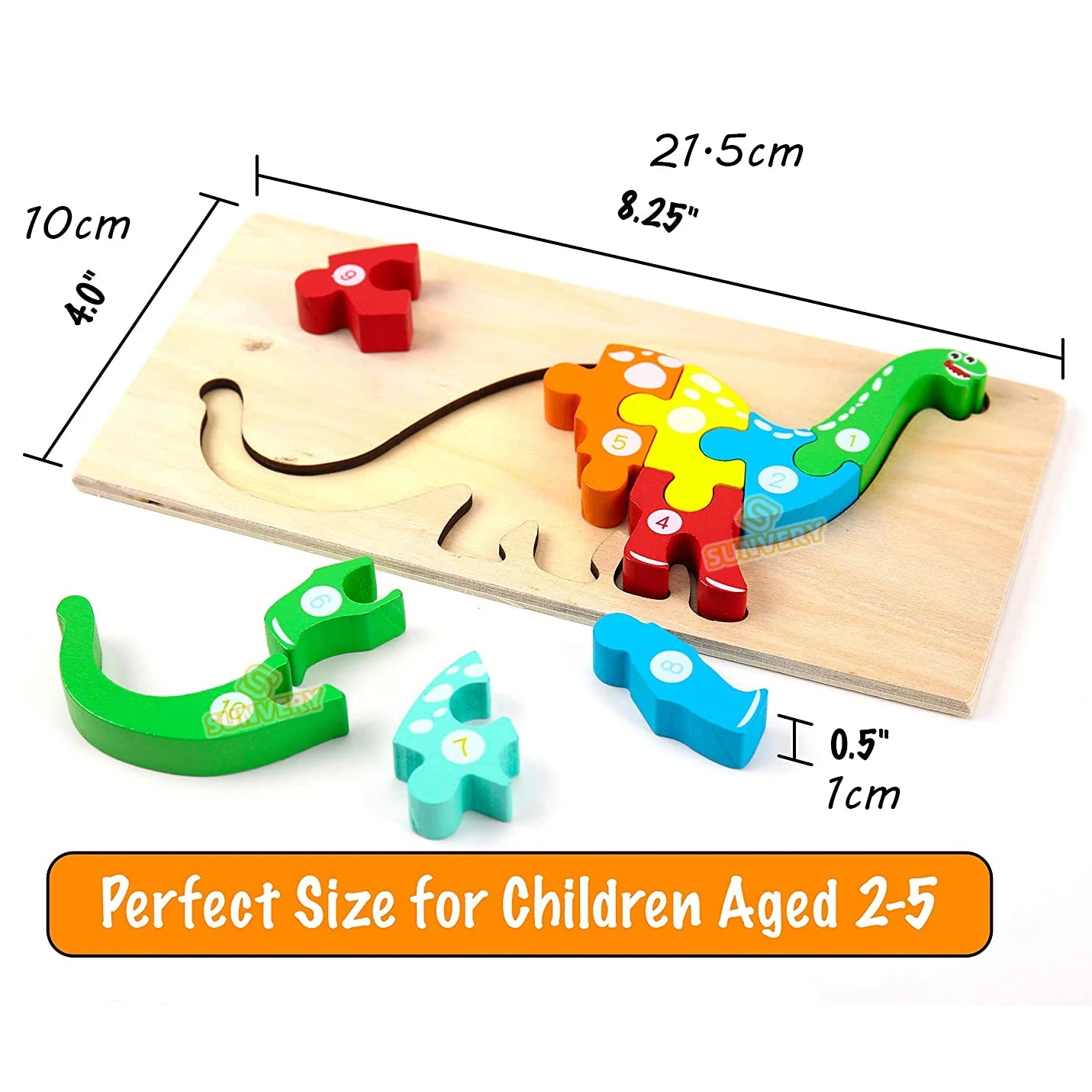 Montessori Toys Puzzle Educational Dinosaur Toy