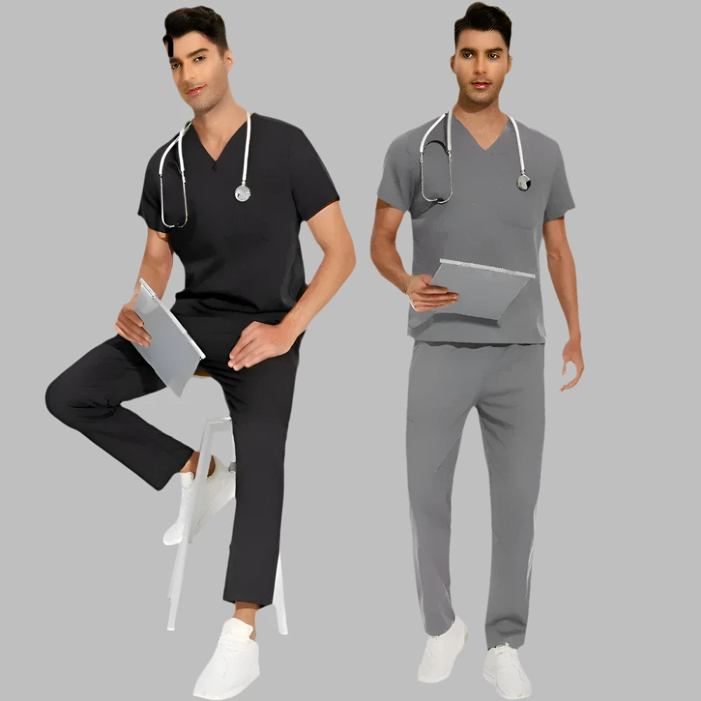 Men's Scrubs Medical Uniform