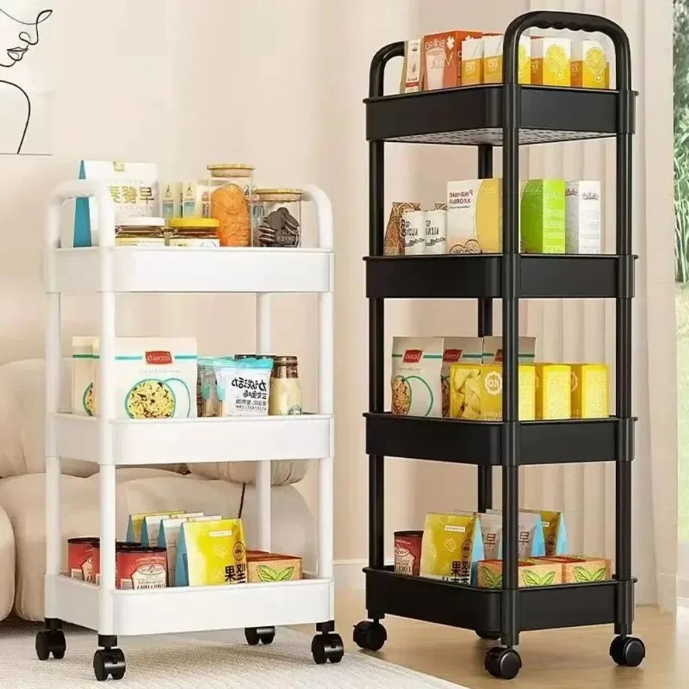 Multi-Layer Trolley Rack Storage