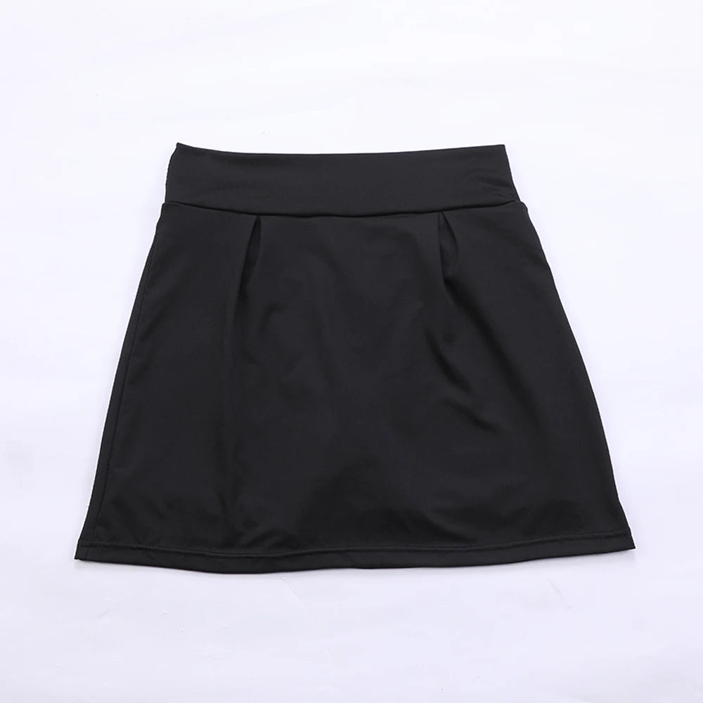 Women’s Sport Shorts Skirts Running Breathable High Waist