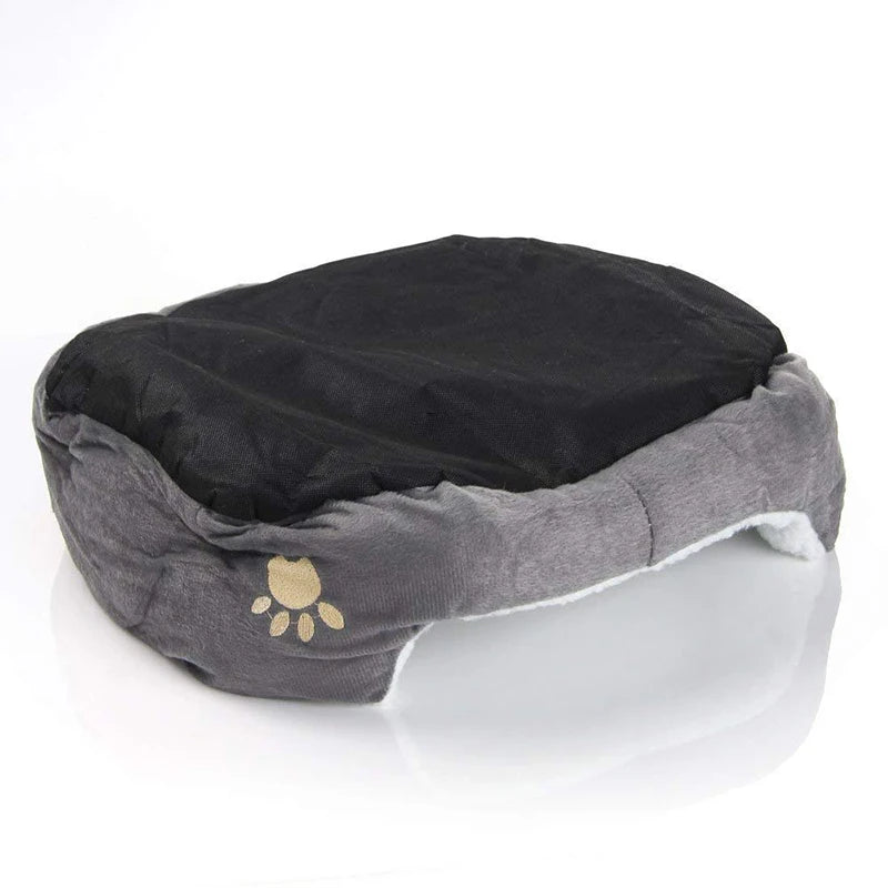 Cozy Pet Bed with Thickened PP Cotton - Ideal for Small Dogs and Cats