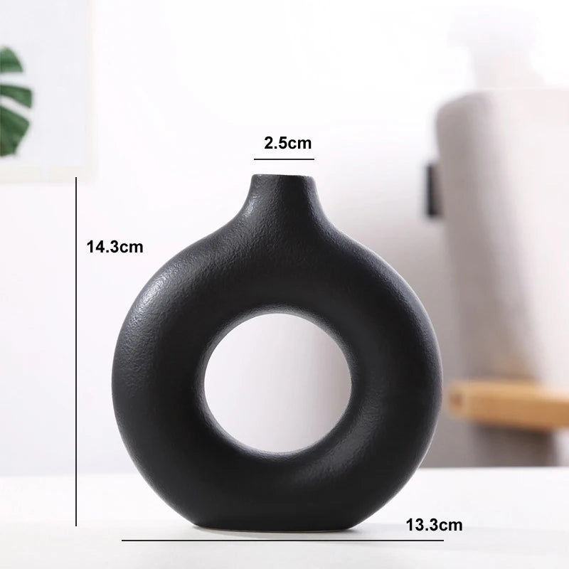 Modern Ceramic Vase Collection for Home Decor