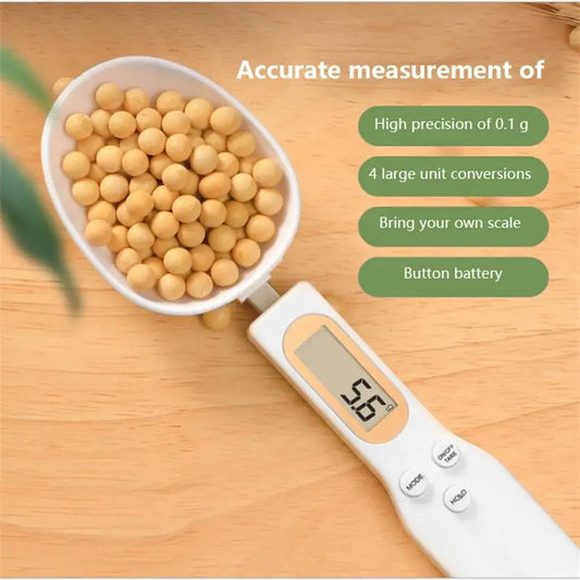 Digital Kitchen Measuring Spoon Scale - Precision Ingredient Weighing