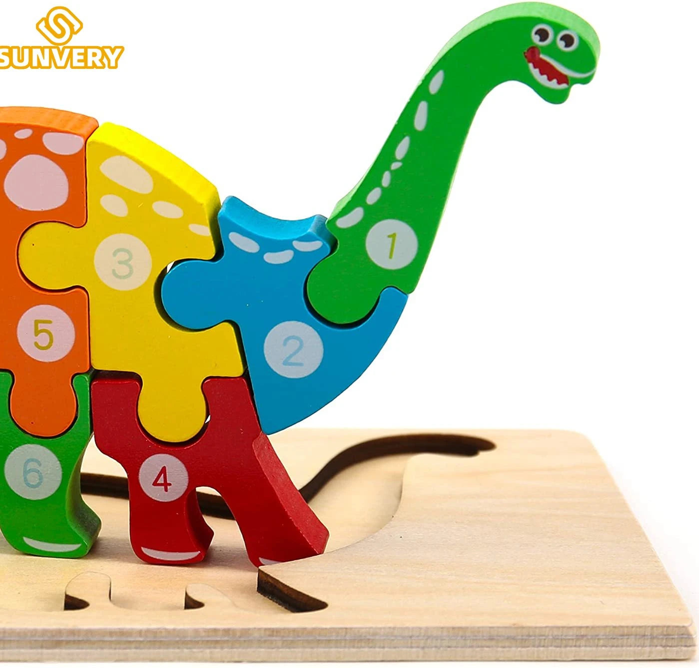 Montessori Toys Puzzle Educational Dinosaur Toy