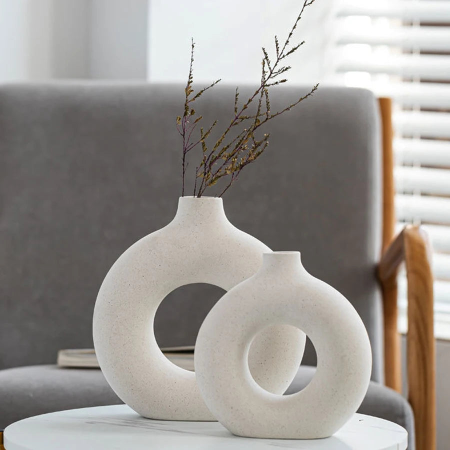 Modern Ceramic Vase Collection for Home Decor